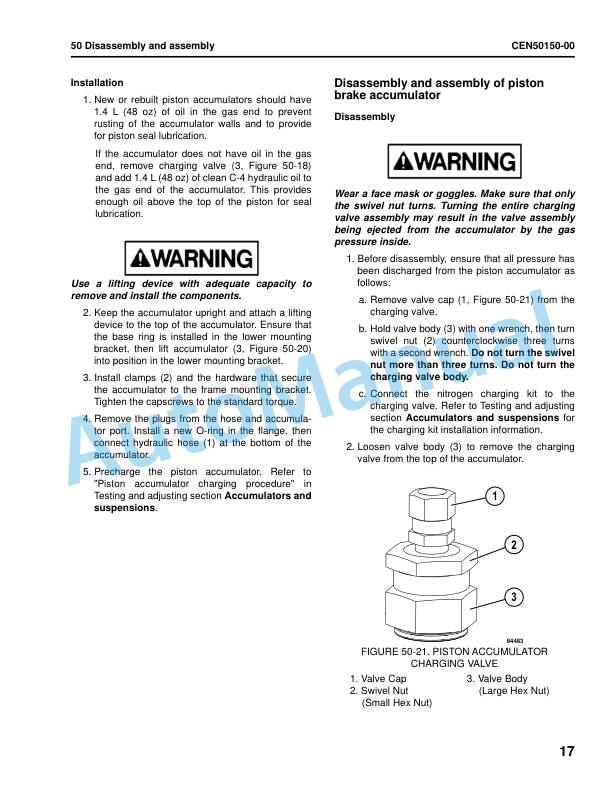 Komatsu 980E-5SE Dump Truck Shop Manual CEBM037600 5 Komatsu 980E-5SE Dump Truck Shop Manual CEBM037600 - Image 5