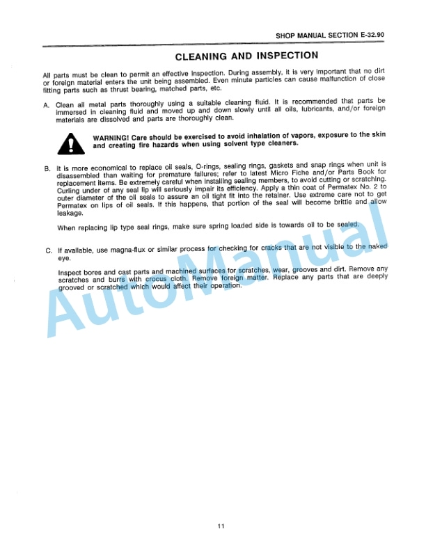 Komatsu A566E Motor Grader Shop Manual SMG-A566E 3 Komatsu A566E Motor Grader Shop Manual SMG-A566E-3