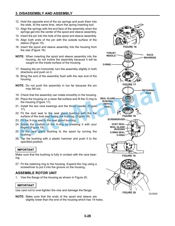 Alternative view of Komatsu ABX-7 Series Forklift Truck Service Manual SM118
