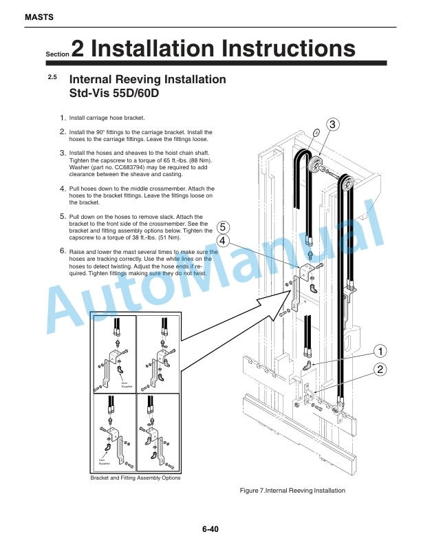 Komatsu ABX-7 Series Forklift Truck Service Manual SM118 5 Komatsu ABX-7 Series Forklift Truck Service Manual SM118 - Image 5