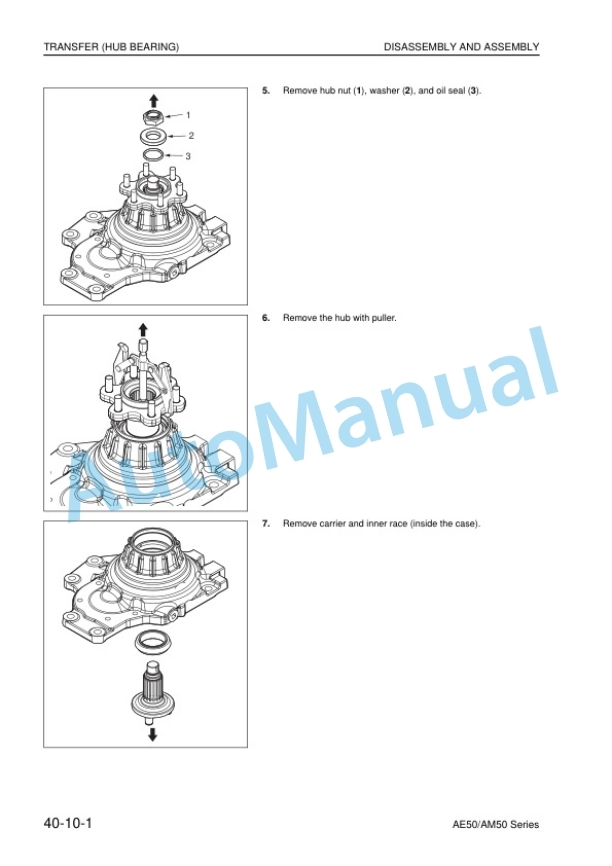 Komatsu AE50, AM50 Series Forklift Truck Shop Manual BBA12E1-11 2 Komatsu AE50, AM50 Series Forklift Truck Shop Manual BBA12E1-11 - Image 2