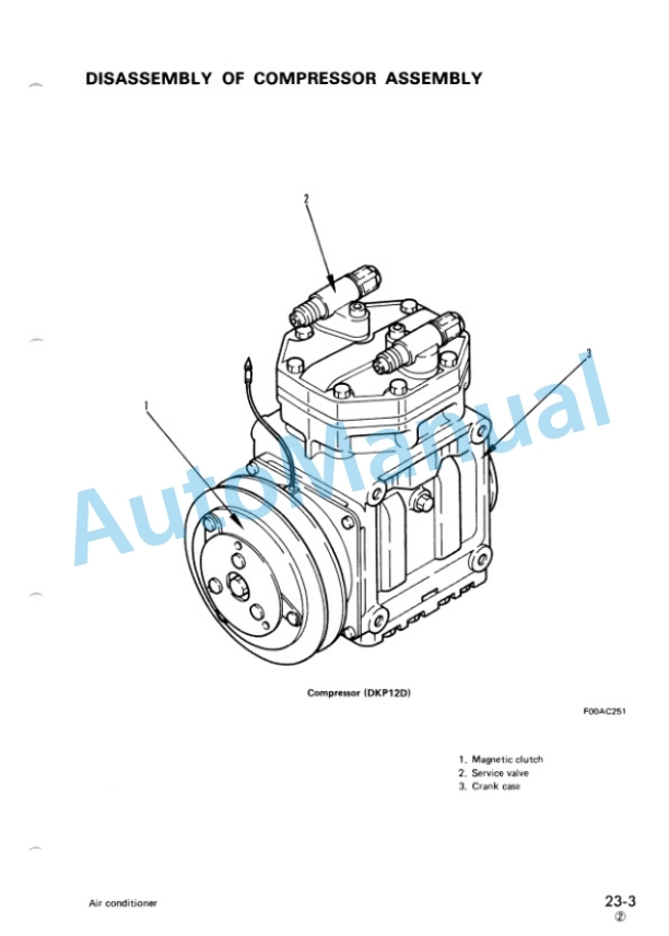 Komatsu Air Conditioner Shop Manual SEBM036406 3 Komatsu Air Conditioner Shop Manual SEBM036406 - Image 3
