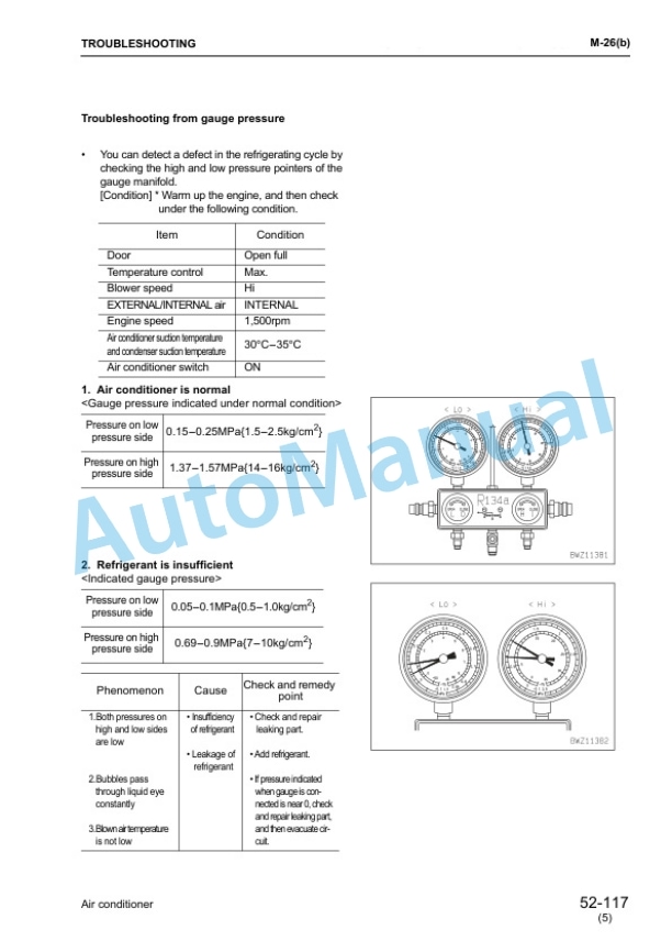 Komatsu Air Conditioner Shop Manual SEBM036406 5 Komatsu Air Conditioner Shop Manual SEBM036406 - Image 5