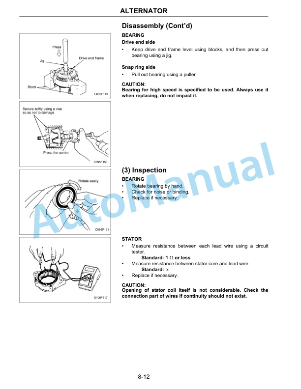 Komatsu AX20 Series Forklift Truck Service Manual SM123 4 Komatsu AX20 Series Forklift Truck Service Manual SM123 - Image 4