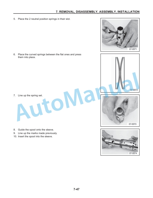 Komatsu AX20 Series Forklift Truck Shop Manual SM123 4 Komatsu AX20 Series Forklift Truck Shop Manual SM123-4