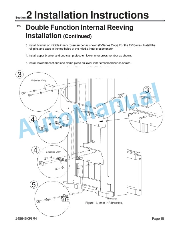 Komatsu BBX50 Series Electric Forklift Truck Service Manual SM150 5 Komatsu BBX50 Series Electric Forklift Truck Service Manual SM150 - Image 5