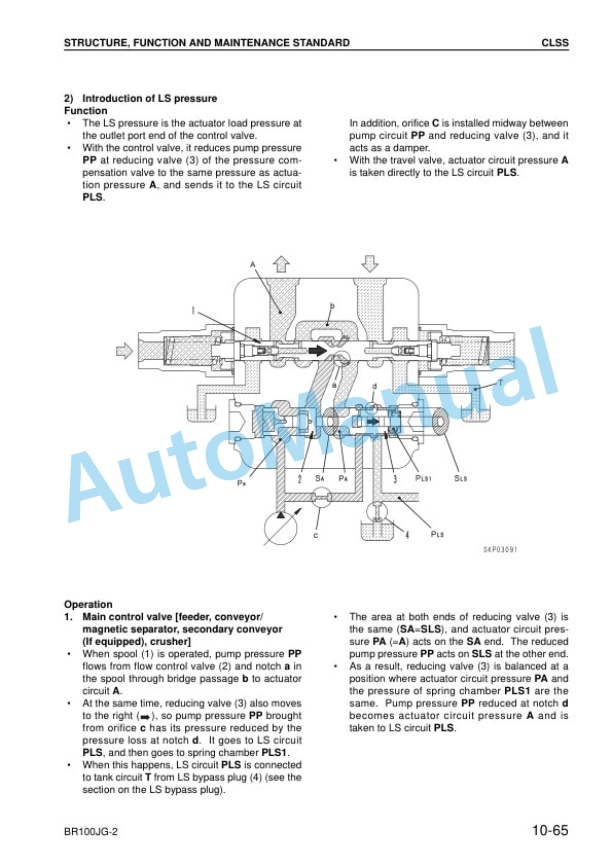 Komatsu BR100JG-2 Series Shop Manual SEBM027804 2 Komatsu BR100JG-2 Series Shop Manual SEBM027804 - Image 2
