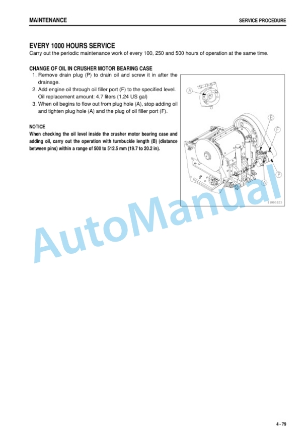 Komatsu BR380JG-1 Galeo Mobile Crusher Operation and Maintenance Manual TEN00006-03 5 Komatsu BR380JG-1 Galeo Mobile Crusher Operation and Maintenance Manual TEN00006-03 - Image 5