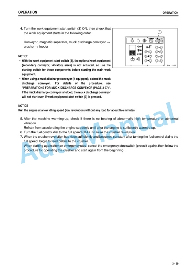 Komatsu BR380JG-1E0 Mobile Crusher Operation and Maintenance Manual TEN00168-03 3 Komatsu BR380JG-1E0 Mobile Crusher Operation and Maintenance Manual TEN00168-03 - Image 3