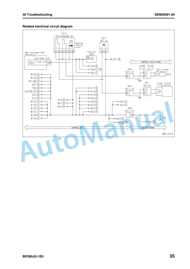 Komatsu BR380JG-1E0 Mobile Crusher Shop Manual SEN01341-08 4 Komatsu BR380JG-1E0 Mobile Crusher Shop Manual SEN01341-08 - Image 4