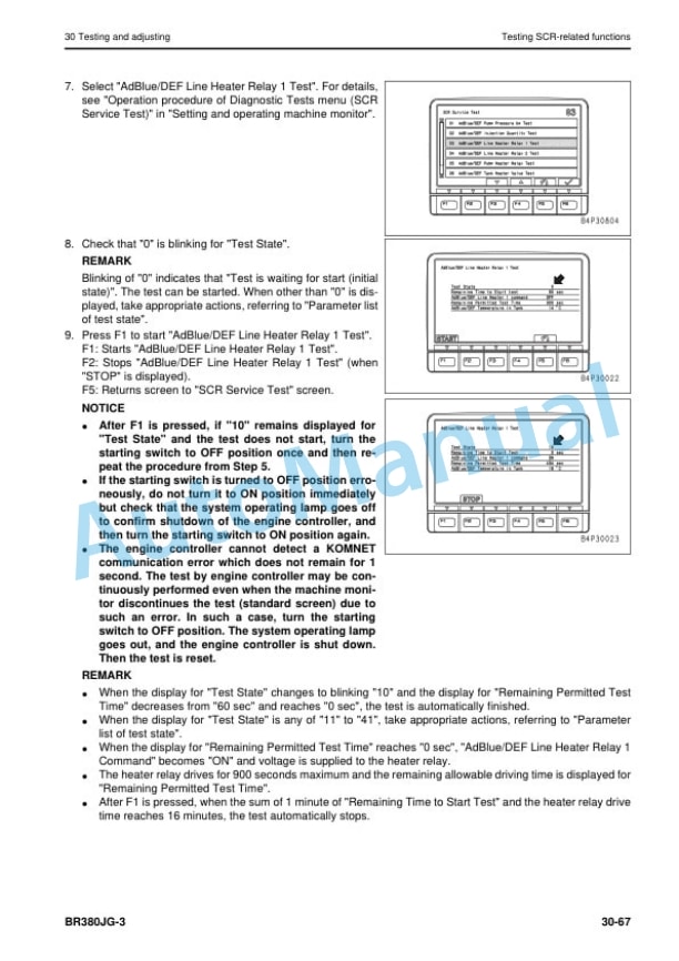 Komatsu BR380JG-3 Mobile Crusher Shop Manual SEN06703-06 2 Komatsu BR380JG-3 Mobile Crusher Shop Manual SEN06703-06 - Image 2