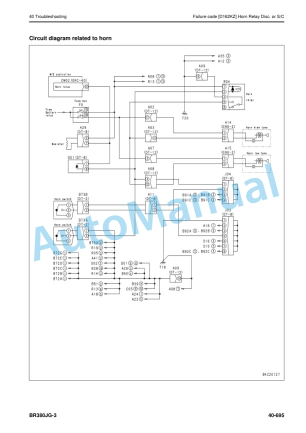 Komatsu BR380JG-3 Mobile Crusher Shop Manual SEN06703-06 4 Komatsu BR380JG-3 Mobile Crusher Shop Manual SEN06703-06 - Image 4