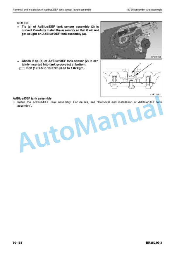 Komatsu BR380JG-3 Mobile Crusher Shop Manual SEN06703-06 5 Komatsu BR380JG-3 Mobile Crusher Shop Manual SEN06703-06 - Image 5