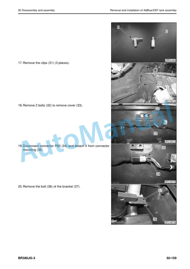 Komatsu BR380JG-3 Mobile Crusher Shop Manual SEN06703-07 5 Komatsu BR380JG-3 Mobile Crusher Shop Manual SEN06703-07 - Image 5