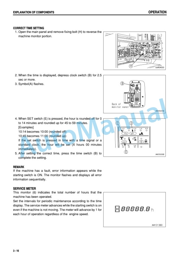 Alternative view of Komatsu BR480RG-1 Galeo Mobile Crusher Operation and Maintenance Manual SEAM047100T