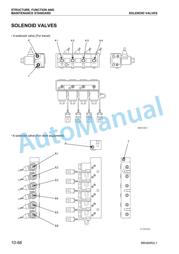 Komatsu BR480RG-1 Series Shop Manual SEBM027901 2 Komatsu BR480RG-1 Series Shop Manual SEBM027901 - Image 2