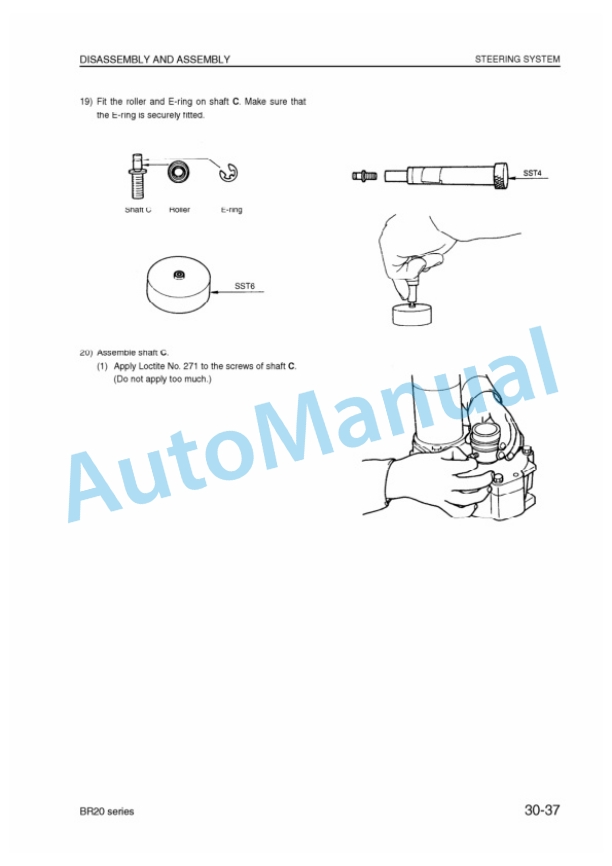 Komatsu BR50 Series Electric Reach Truck Shop Manual BRB04E1-01 3 Komatsu BR50 Series Electric Reach Truck Shop Manual BRB04E1-01-3