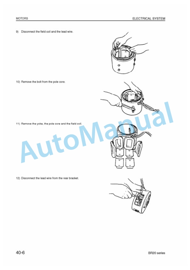 Komatsu BR50 Series Electric Reach Truck Shop Manual BRB04E1-01 4 Komatsu BR50 Series Electric Reach Truck Shop Manual BRB04E1-01-4