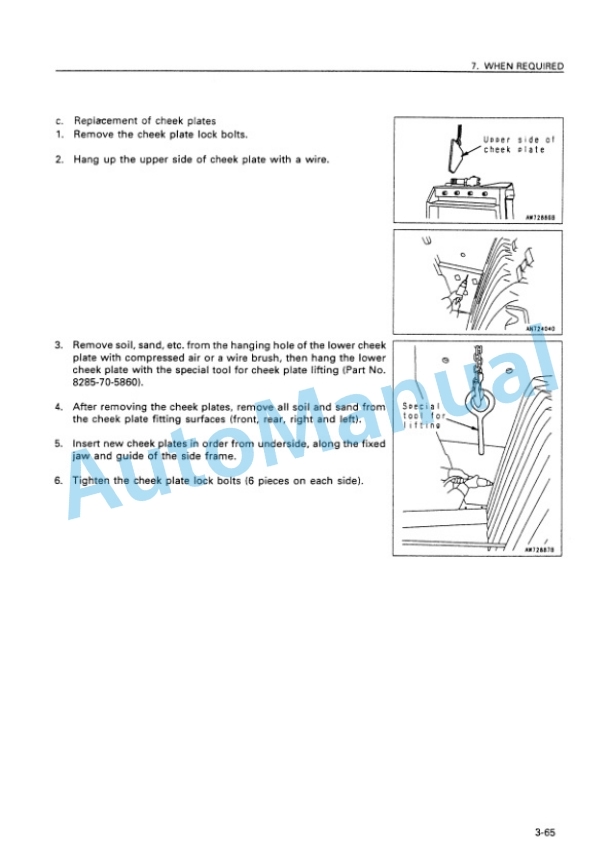 Komatsu BR500JG-1 Mobile Crusher Operation and Maintenance Manual SEAM011303T 5 Komatsu BR500JG-1 Mobile Crusher Operation and Maintenance Manual SEAM011303T - Image 5