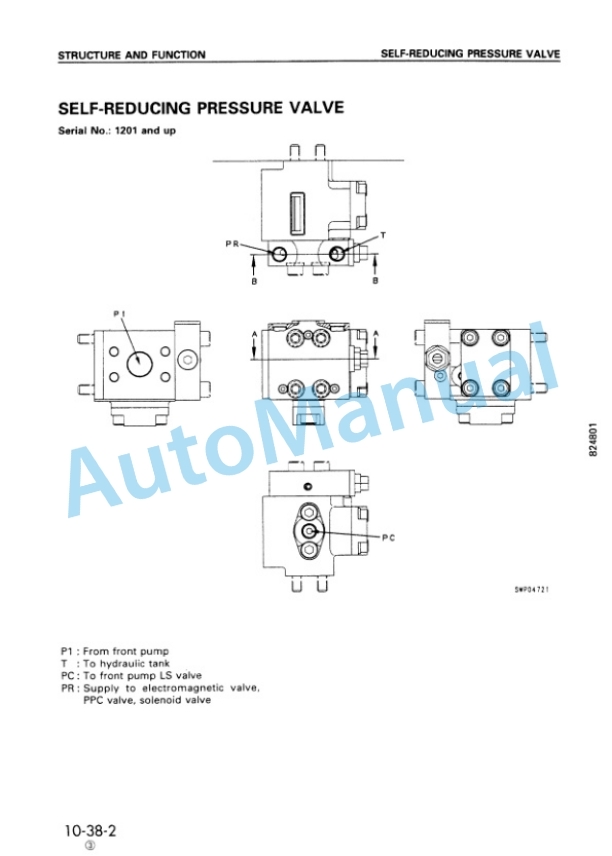 Komatsu BR500RG-1 Series Shop Manual SEBM012103 2 Komatsu BR500RG-1 Series Shop Manual SEBM012103 - Image 2