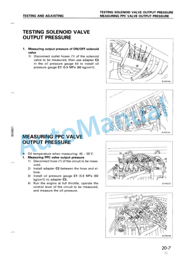 Komatsu BR500RG-1 Series Shop Manual SEBM012103 3 Komatsu BR500RG-1 Series Shop Manual SEBM012103 - Image 3