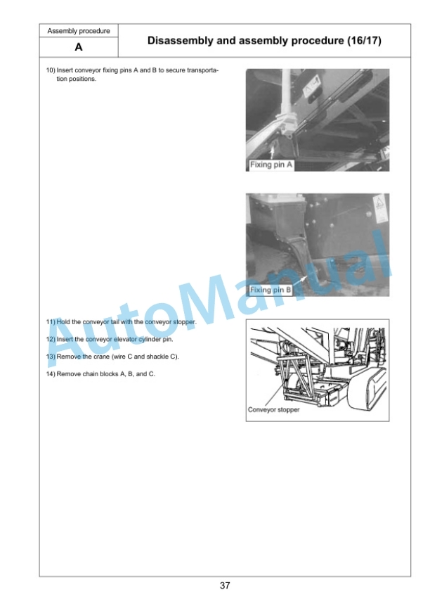 Komatsu BR550JG-1 Mobile Crusher Field Assembly Instruction GEN00030-01 3 Komatsu BR550JG-1 Mobile Crusher Field Assembly Instruction GEN00030-01 - Image 3