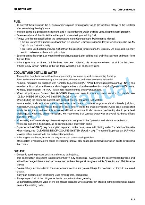Komatsu BR550JG-1 Mobile Crusher Operation and Maintenance Manual TEN00022-01 4 Komatsu BR550JG-1 Mobile Crusher Operation and Maintenance Manual TEN00022-01 - Image 4