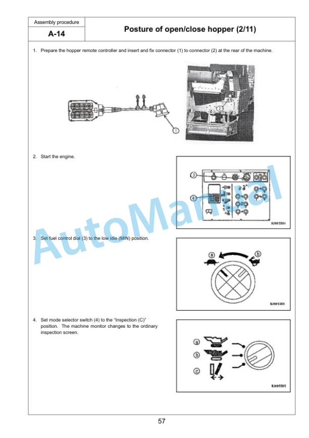 Komatsu BR580JG-1 Mobile Crusher Field Assembly Instruction GEN00064-01 3 Komatsu BR580JG-1 Mobile Crusher Field Assembly Instruction GEN00064-01 - Image 3