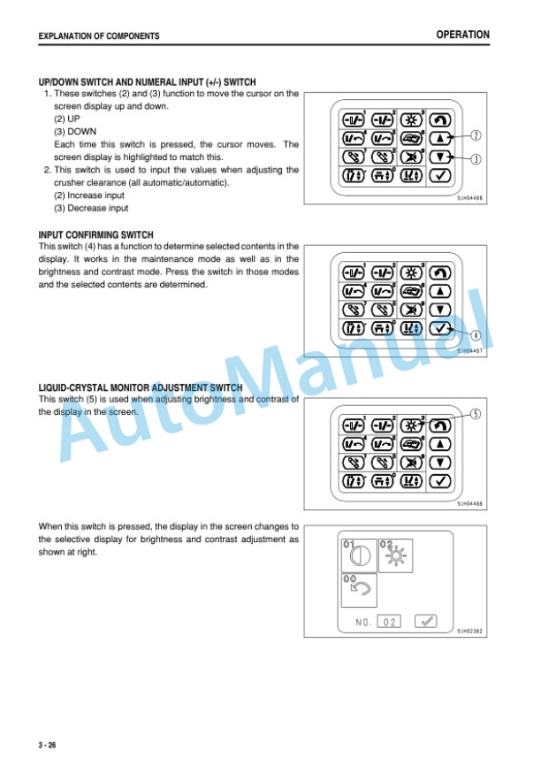 Komatsu BR580JG-1 Mobile Crusher Operation and Maintenance Manual PEN00506-02 2 Komatsu BR580JG-1 Mobile Crusher Operation and Maintenance Manual PEN00506-02-2