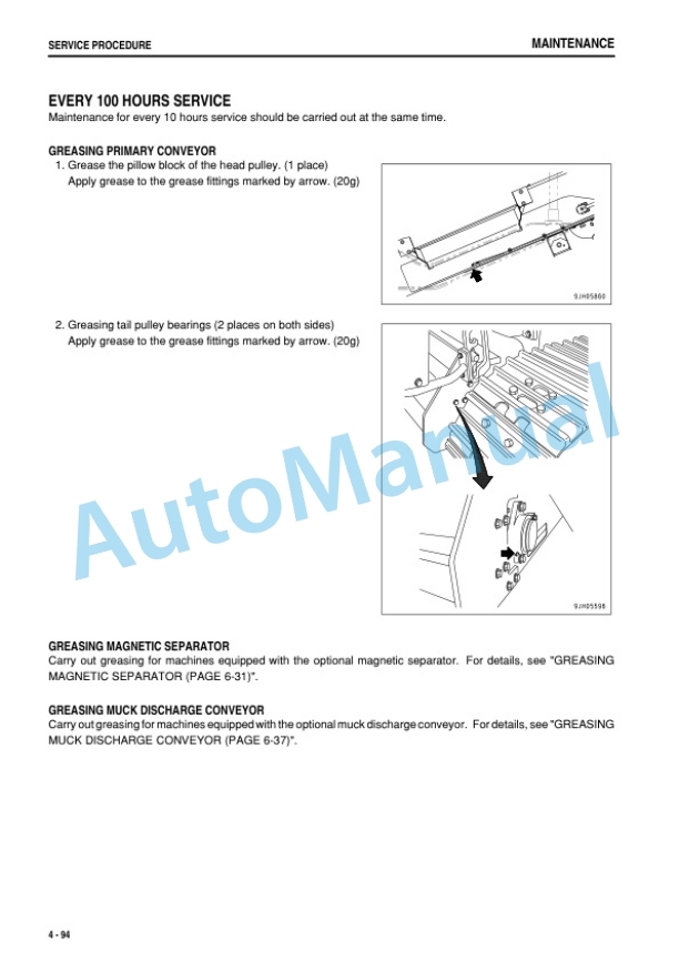 Komatsu BR580JG-1 Mobile Crusher Operation and Maintenance Manual PEN00506-02 5 Komatsu BR580JG-1 Mobile Crusher Operation and Maintenance Manual PEN00506-02-5