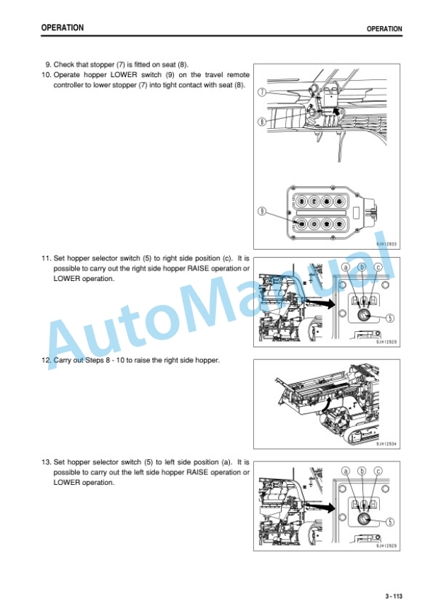 Komatsu BR580JG-1 Mobile Crusher Operation and Maintenance Manual TEN00203-04 3 Komatsu BR580JG-1 Mobile Crusher Operation and Maintenance Manual TEN00203-04 - Image 3