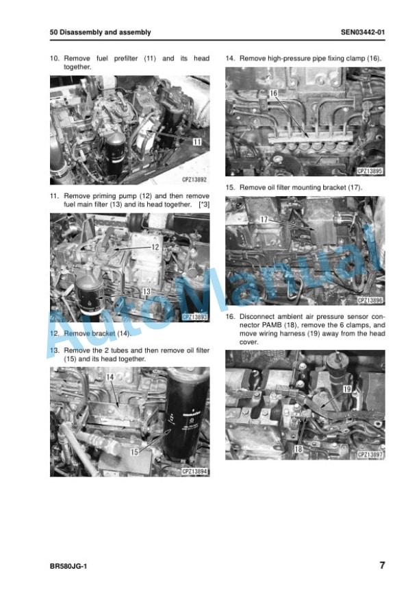 Komatsu BR580JG-1 Mobile Crusher Shop Manual SEN02602-08 5 Komatsu BR580JG-1 Mobile Crusher Shop Manual SEN02602-08 - Image 5