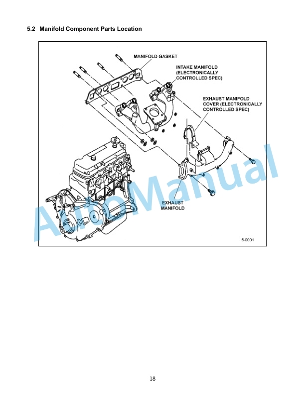 Komatsu BX20 Series Forklift Truck Service Manual SM122 5 Komatsu BX20 Series Forklift Truck Service Manual SM122 - Image 5