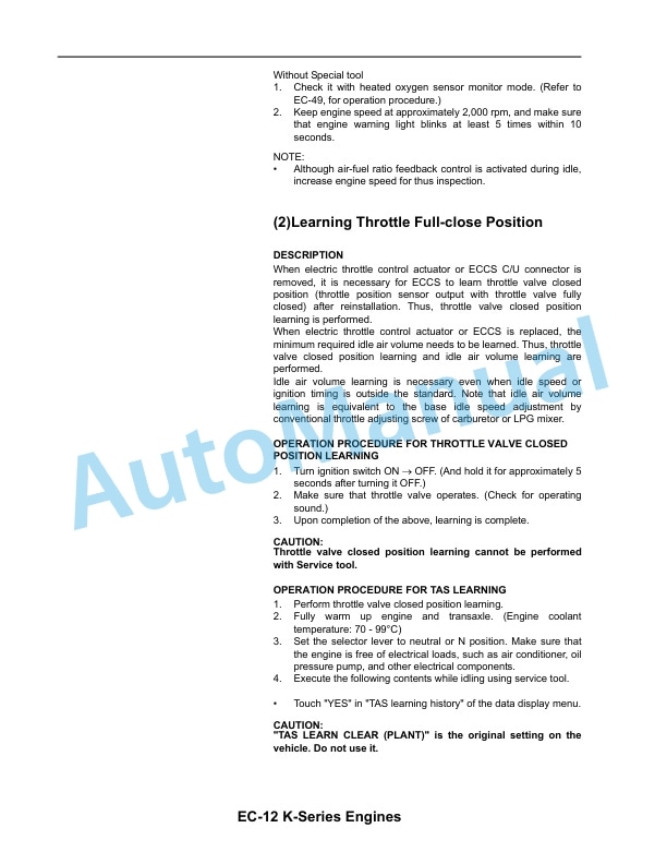 Komatsu BX50 Series EPA Forklift Truck Service Manual SM160 5 Komatsu BX50 Series EPA Forklift Truck Service Manual SM160 - Image 5