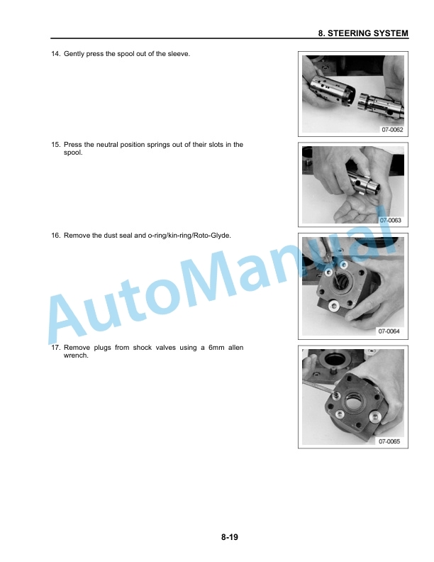 Komatsu BX50 Series Forklift Truck Service Manual SM160 3 Komatsu BX50 Series Forklift Truck Service Manual SM160 - Image 3