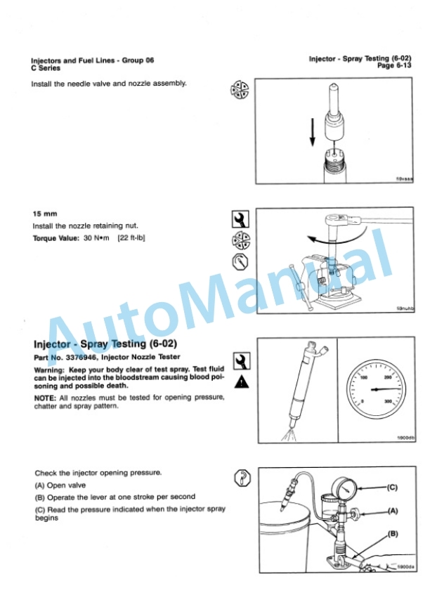 Komatsu C Series Engine Shop Manual 3666008-01 4 Komatsu C Series Engine Shop Manual 3666008-01 - Image 4