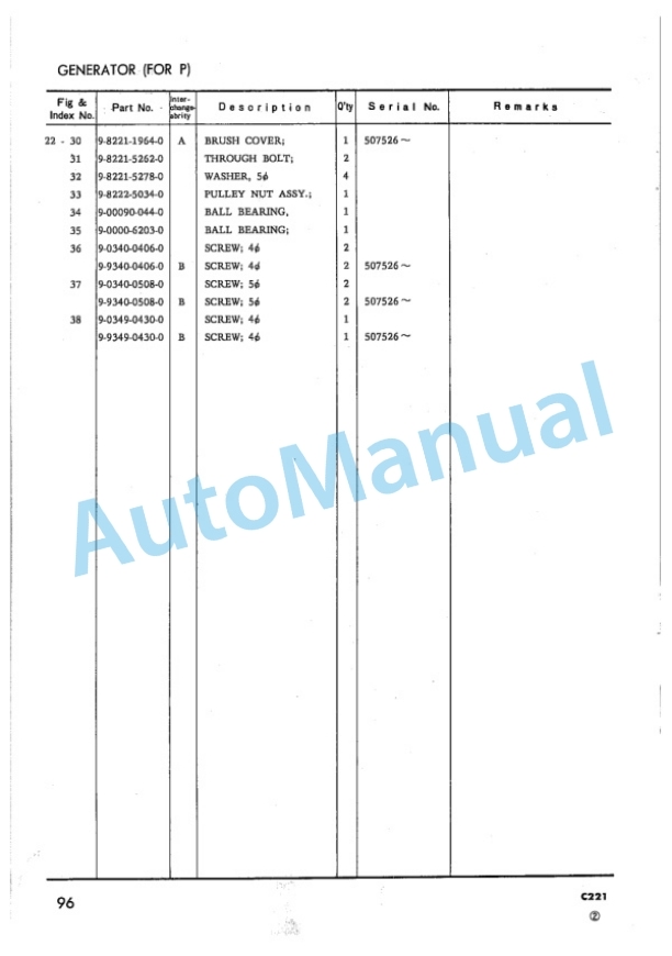 Komatsu C221 Diesel Engine Parts Manual C221-PE2-1 5 Komatsu C221 Diesel Engine Parts Manual C221-PE2-1-5