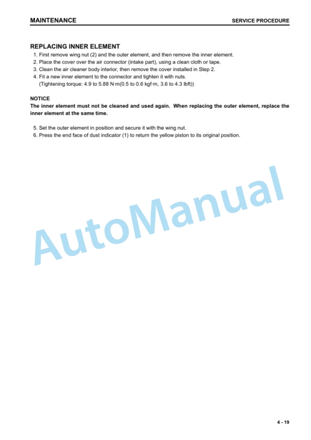 Komatsu CD110R-1 Crawler Carrier Operation and Maintenance Manual SEAM039000T 5 Komatsu CD110R-1 Crawler Carrier Operation and Maintenance Manual SEAM039000T - Image 5