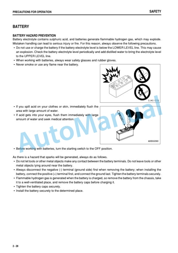 Komatsu CD110R-2 Crawler Carrier Operation and Maintenance Manual TEN00106-01 2 Komatsu CD110R-2 Crawler Carrier Operation and Maintenance Manual TEN00106-01 - Image 2