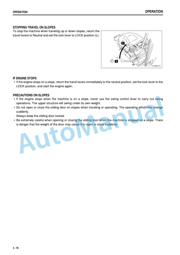 Komatsu CD110R-2 Crawler Carrier Operation and Maintenance Manual TEN00106-01 4 Komatsu CD110R-2 Crawler Carrier Operation and Maintenance Manual TEN00106-01 - Image 4
