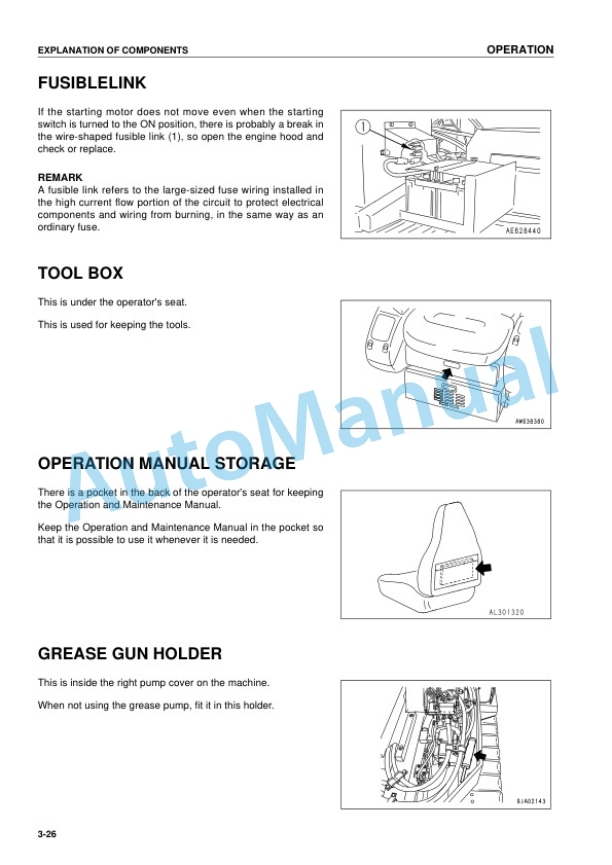 Komatsu CD60R-1 Crawler Carrier Operation and Maintenance Manual SEAM035602T 3 Komatsu CD60R-1 Crawler Carrier Operation and Maintenance Manual SEAM035602T - Image 3