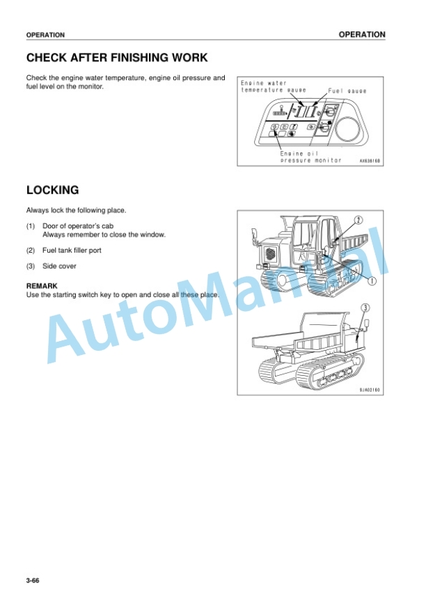 Komatsu CD60R-1 Crawler Carrier Operation and Maintenance Manual SEAM035602T 4 Komatsu CD60R-1 Crawler Carrier Operation and Maintenance Manual SEAM035602T - Image 4