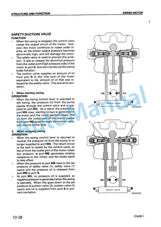 Komatsu CD60R-1 Crawler Carrier Shop Manual SEBM019903 2 Komatsu CD60R-1 Crawler Carrier Shop Manual SEBM019903-2