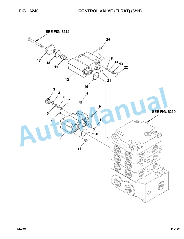 Komatsu CK20-1 USA Crewler Skid Steer Loader Parts Manual 4 Komatsu CK20-1 USA Crewler Skid Steer Loader Parts Manual-4