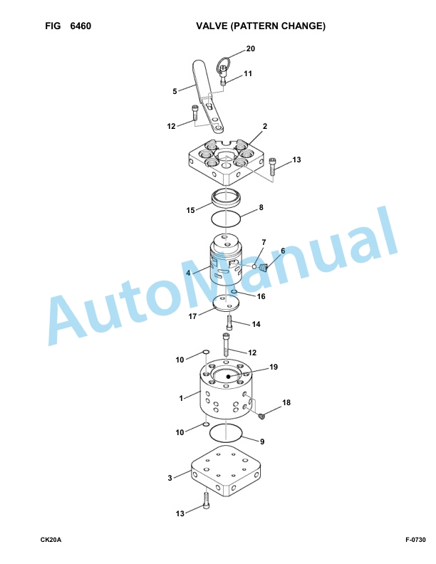 Komatsu CK20-1 USA Crewler Skid Steer Loader Parts Manual 5 Komatsu CK20-1 USA Crewler Skid Steer Loader Parts Manual-5
