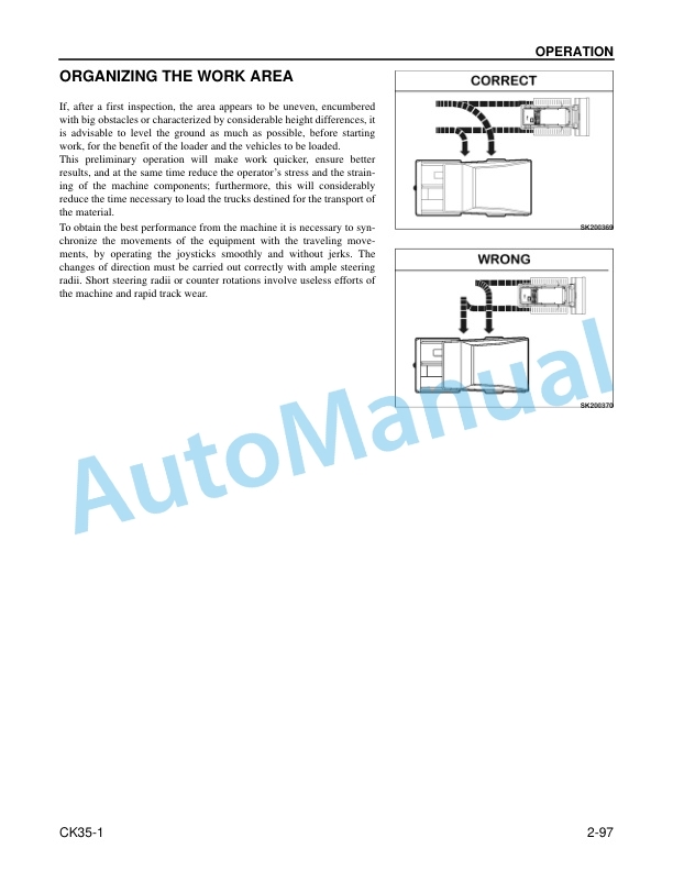 Komatsu CK35-1 Compact Track Loader Operation and Maintenance Manual CEAM017300 4 Komatsu CK35-1 Compact Track Loader Operation and Maintenance Manual CEAM017300 - Image 4
