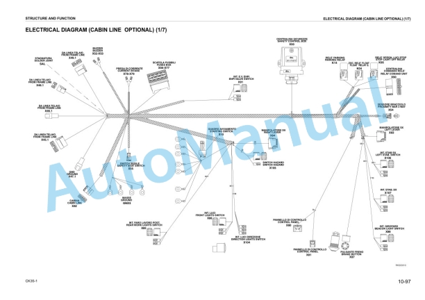 Komatsu CK35-1 Compact Track Loader Shop Manual CEBM017500 3 Komatsu CK35-1 Compact Track Loader Shop Manual CEBM017500 - Image 3