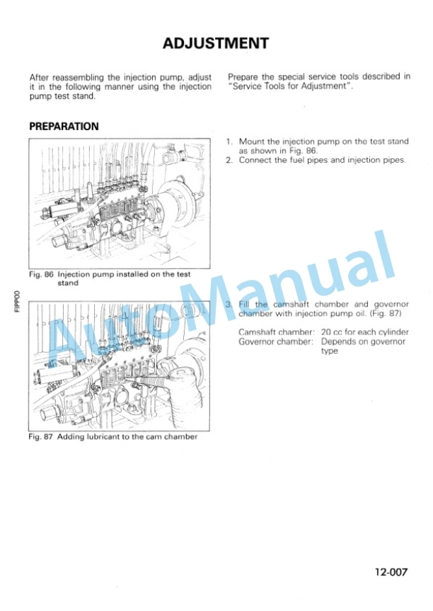Alternative view of Komatsu Component Of Engine Shop Manual SEBECOMP009