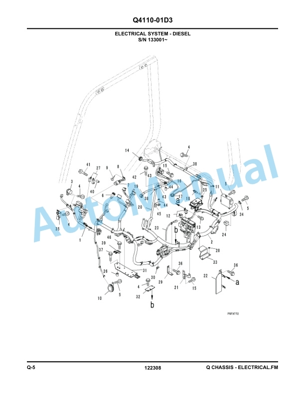 Komatsu CX50 Forklift Truck Parts Manual PM242 3 Komatsu CX50 Forklift Truck Parts Manual PM242 - Image 3