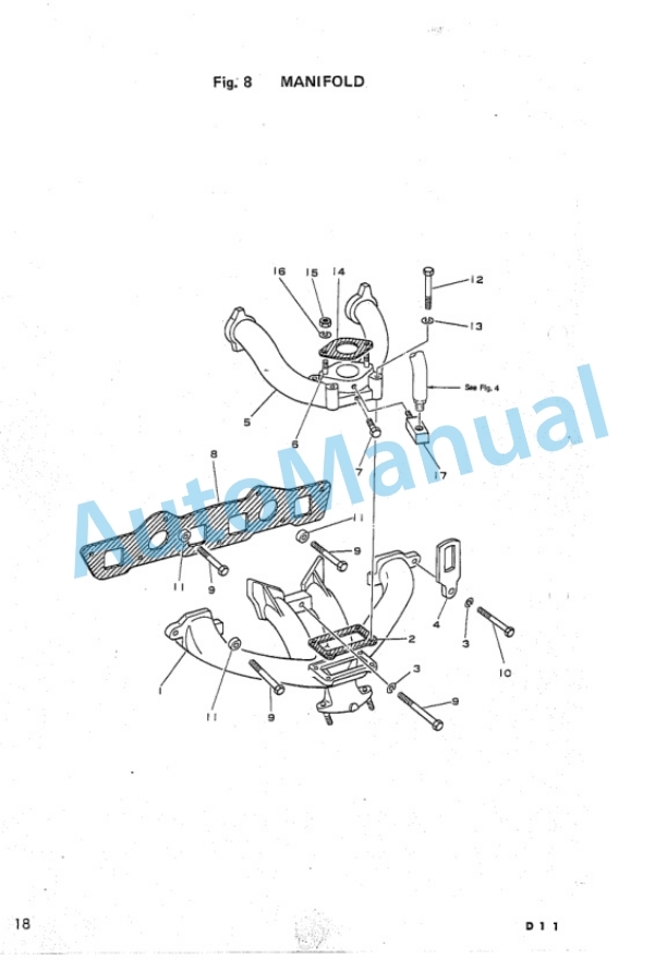 Komatsu D11PU.144 Gasoline Engine Parts Manual D11PU.144-PE1 3 Komatsu D11PU.144 Gasoline Engine Parts Manual D11PU.144-PE1-3